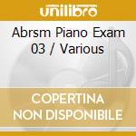 Abrsm Piano Exam 03 / Various cd