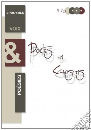 Poetes En Chansons - Voix Et Poesies (4 Cd) cd musicale di Poetes En Chansons