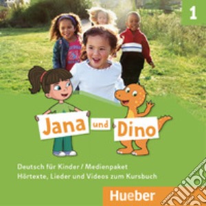 Jana und Dino. Deutsch für Kinder. Medienpaket. Per la Scuola elementare. Con CD-ROM. Vol. 1 cd musicale di Georgiakaki Manuela; Priesteroth Michael