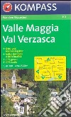 Carta escursionistica n. 110. Svizzera, Alpi occidentale. Valle Maggia, Val Verzasca 1:50.000. Adatto a GPS. Digital map. DVD-ROM cd