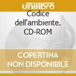 Codice dell'ambiente. CD-ROM cd musicale