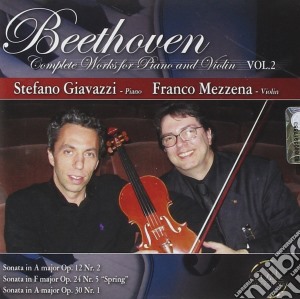 Ludwig Van Beethoven - S.giavazzi / f.mezzena - Beethoven Vol.2 cd musicale di GIAVAZZI / MEZZENA