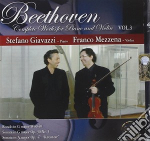 Ludwig Van Beethoven - Stefano Giavazzi / franco Mezzena - Vol.3 cd musicale di GIAVAZZI / MEZZENA