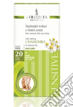 Striscie depilatorie con gel antibatterico