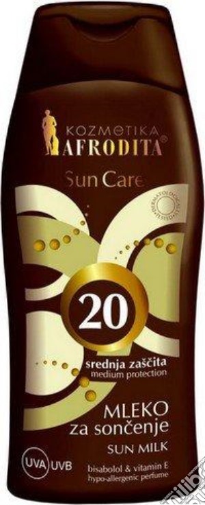 SUN CARE Latte Solare SPF 20 cosmetico di Afrodita