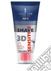 Gel per rasare la barba 3D SENSITIVE Uomo cosmetico
