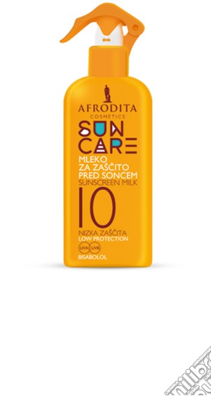 Latte corpo spray SUN CARE F10 cosmetico di Afrodita Cosmetici