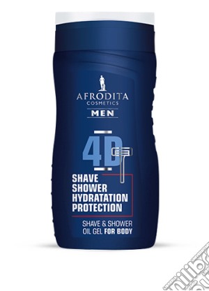 Gel Shampoo e doccia e barba MEN 4D  cosmetico di Afrodita