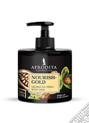 SPA NOURISH GOLD latte per il corpo cosmetico di Afrodita