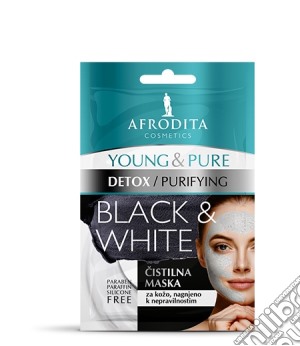 YOUNG & PURE Maschera black & white  cosmetico di Afrodita