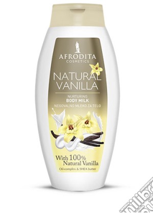 Latte per il corpo NATURAL VANILLA body milk- new cosmetico di Afrodita