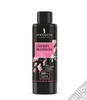 100% SPA Olio per massaggi Cherry blossom cosmetico di Afrodita