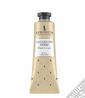 LUXURIOUS GOLD Crema mani anti-età con pigmenti d'oro cosmetico di Afrodita