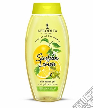 GEL DOCCIA all'Olio di limone siciliano cosmetico di Afrodita