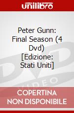 Peter Gunn: Final Season (4 Dvd) [Edizione: Stati Uniti] dvd