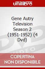 Gene Autry Television Season 2 (1951-1952) (4 Dvd) dvd