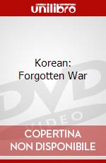 Korean: Forgotten War dvd