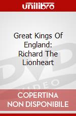 Great Kings Of England: Richard The Lionheart dvd