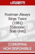 Postman Always Rings Twice (1981) [Edizione: Stati Uniti] dvd