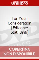 For Your Consideration [Edizione: Stati Uniti] dvd