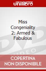 Miss Congeniality 2: Armed & Fabulous dvd