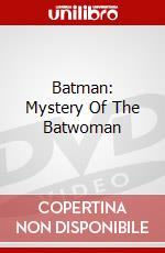 Batman: Mystery Of The Batwoman dvd