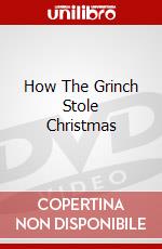 How The Grinch Stole Christmas dvd