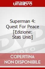 Superman 4: Quest For Peace [Edizione: Stati Uniti] dvd