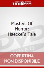 Masters Of Horror: Haeckel's Tale dvd