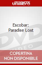 Escobar: Paradise Lost dvd