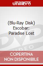(Blu-Ray Disk) Escobar: Paradise Lost brd