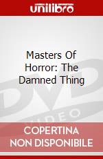 Masters Of Horror: The Damned Thing dvd