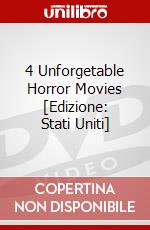 4 Unforgetable Horror Movies [Edizione: Stati Uniti] dvd