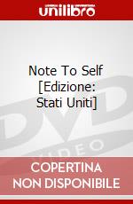 Note To Self [Edizione: Stati Uniti] dvd