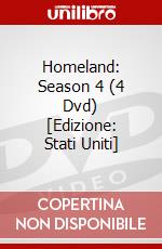 Homeland: Season 4 (4 Dvd) [Edizione: Stati Uniti] dvd