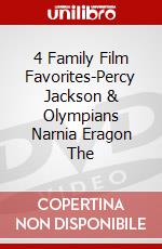 4 Family Film Favorites-Percy Jackson & Olympians Narnia Eragon The dvd