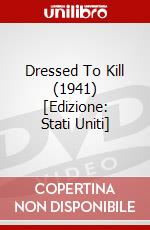 Dressed To Kill (1941) [Edizione: Stati Uniti] dvd