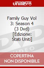 Family Guy Vol 3: Season 4 (3 Dvd) [Edizione: Stati Uniti] dvd