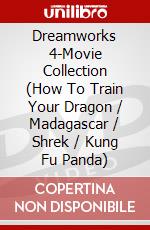 Dreamworks 4-Movie Collection (How To Train Your Dragon / Madagascar / Shrek / Kung Fu Panda) dvd