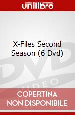 X-Files Second Season (6 Dvd) dvd
