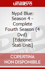 Nypd Blue: Season 4 - Complete Fourth Season (4 Dvd) [Edizione: Stati Uniti] dvd