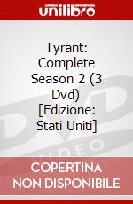 Tyrant: Complete Season 2 (3 Dvd) [Edizione: Stati Uniti] dvd
