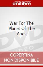 War For The Planet Of The Apes dvd