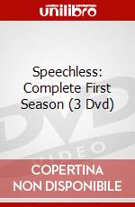 Speechless: Complete First Season (3 Dvd) dvd