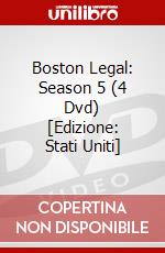 Boston Legal: Season 5 (4 Dvd) [Edizione: Stati Uniti] dvd