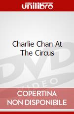 Charlie Chan At The Circus dvd