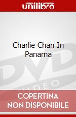 Charlie Chan In Panama dvd