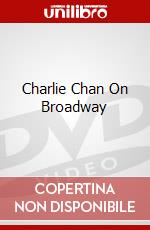 Charlie Chan On Broadway dvd