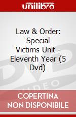 Law & Order: Special Victims Unit - Eleventh Year (5 Dvd) dvd
