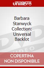 Barbara Stanwyck Collection: Universal Backlot dvd